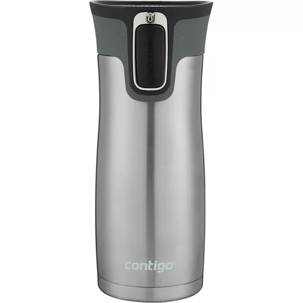 Vaso Contigo autoseal plateado 16oz